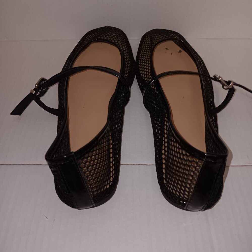MESH MARY JANE BALLET FLATS - Picture 5 of 9